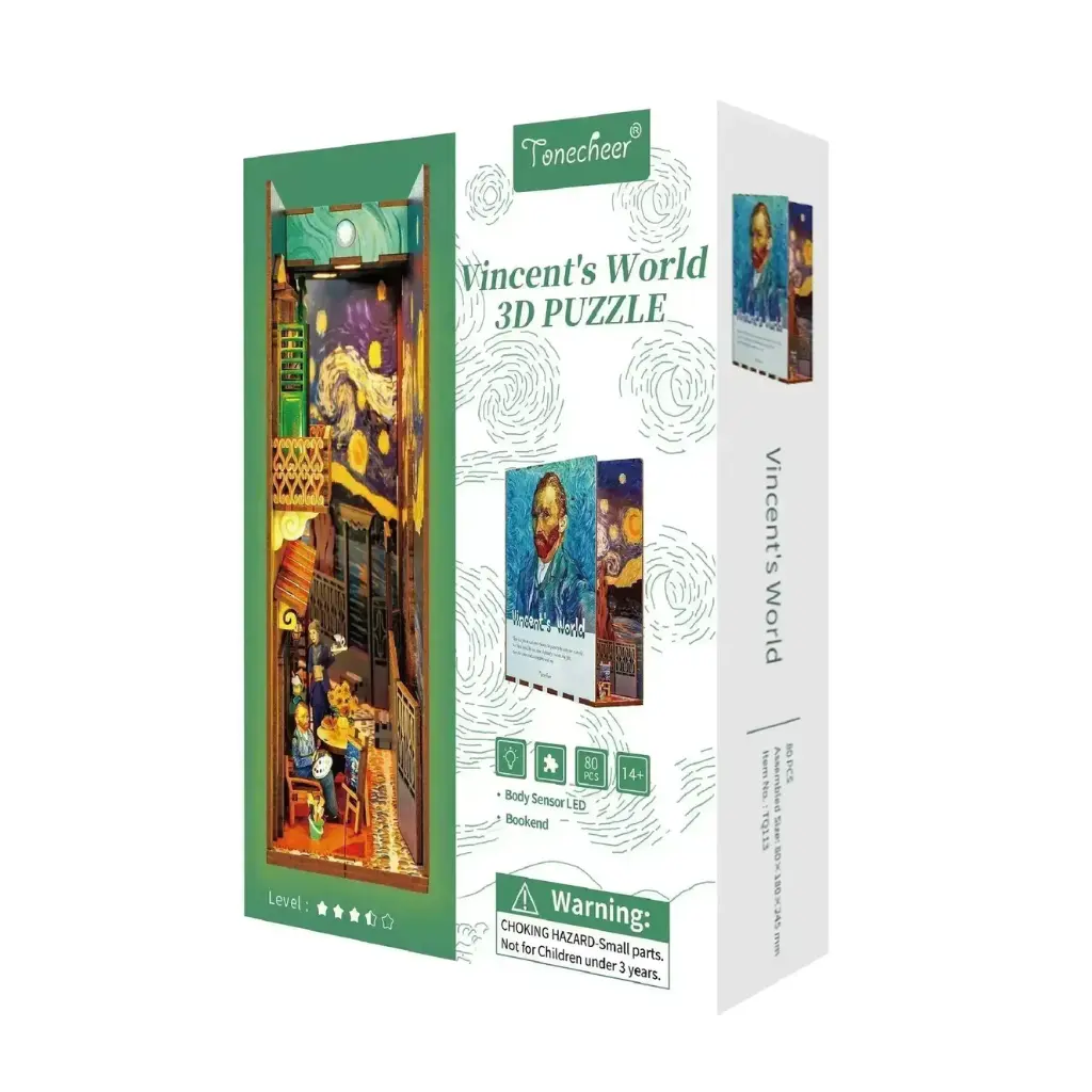 DIY Book Nook Kit: Vincent's World **ND**