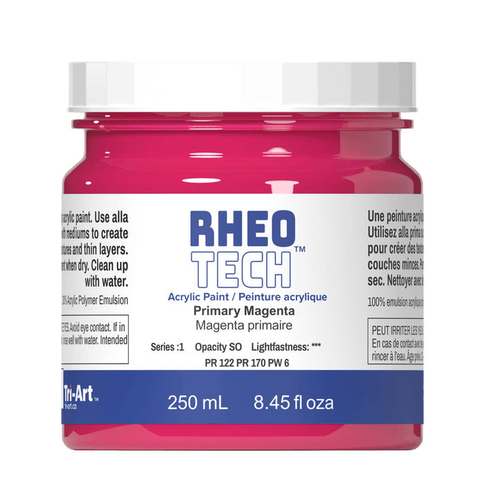 Rheotech Acrylic Primary Magenta 250ml S1